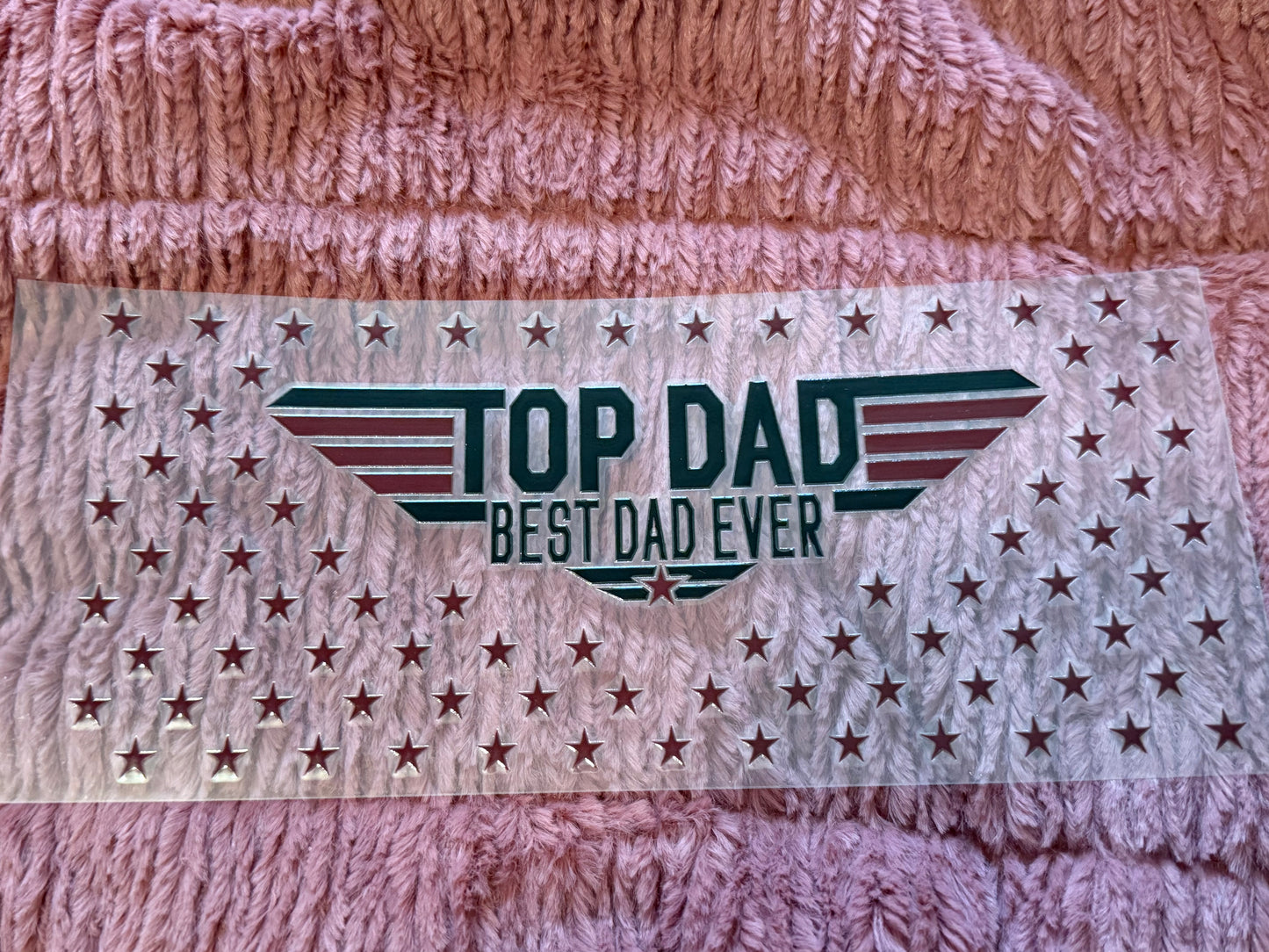 Top Dad 16oz Glass Can