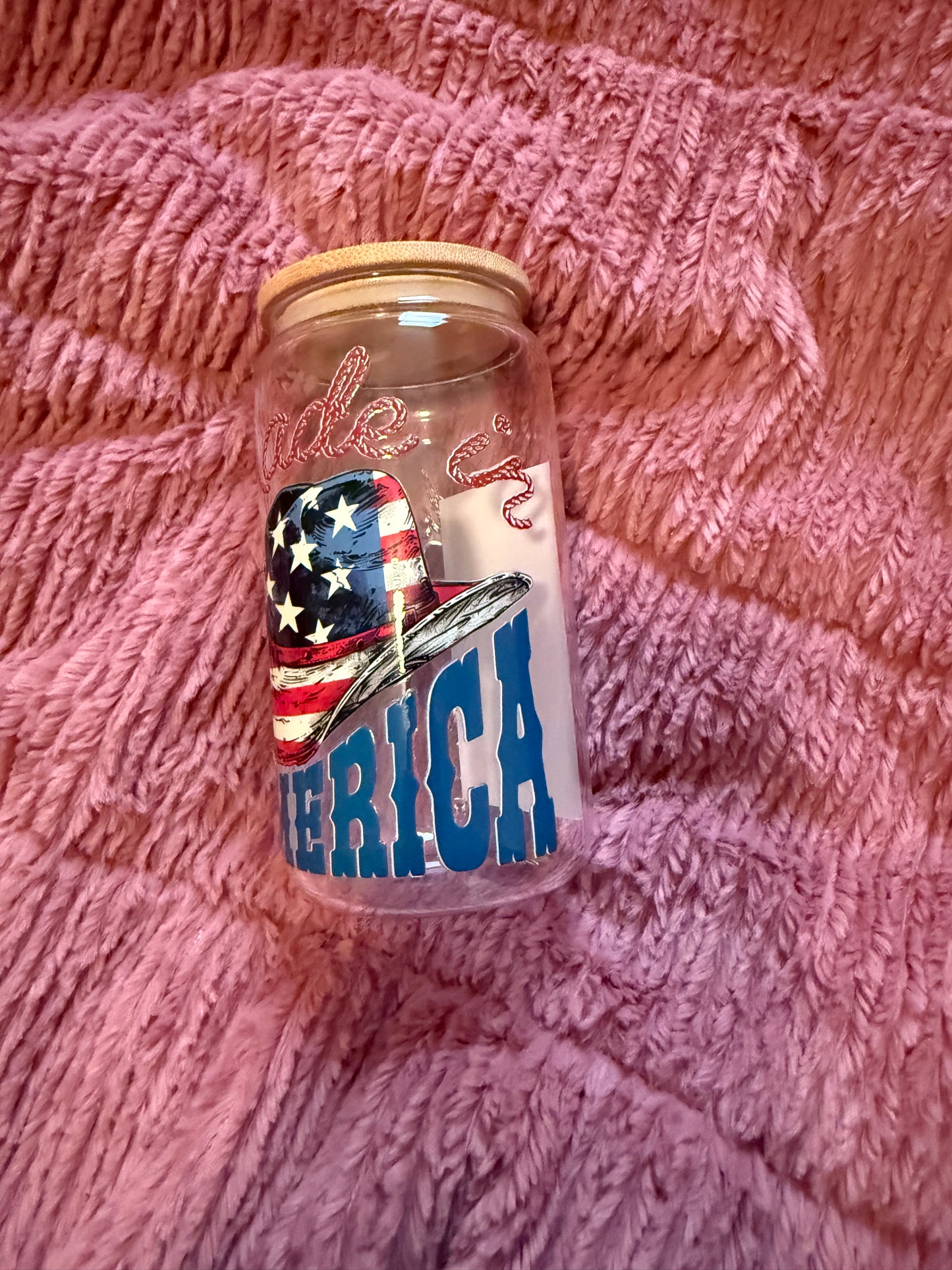 Made in America 16oz Glass Can