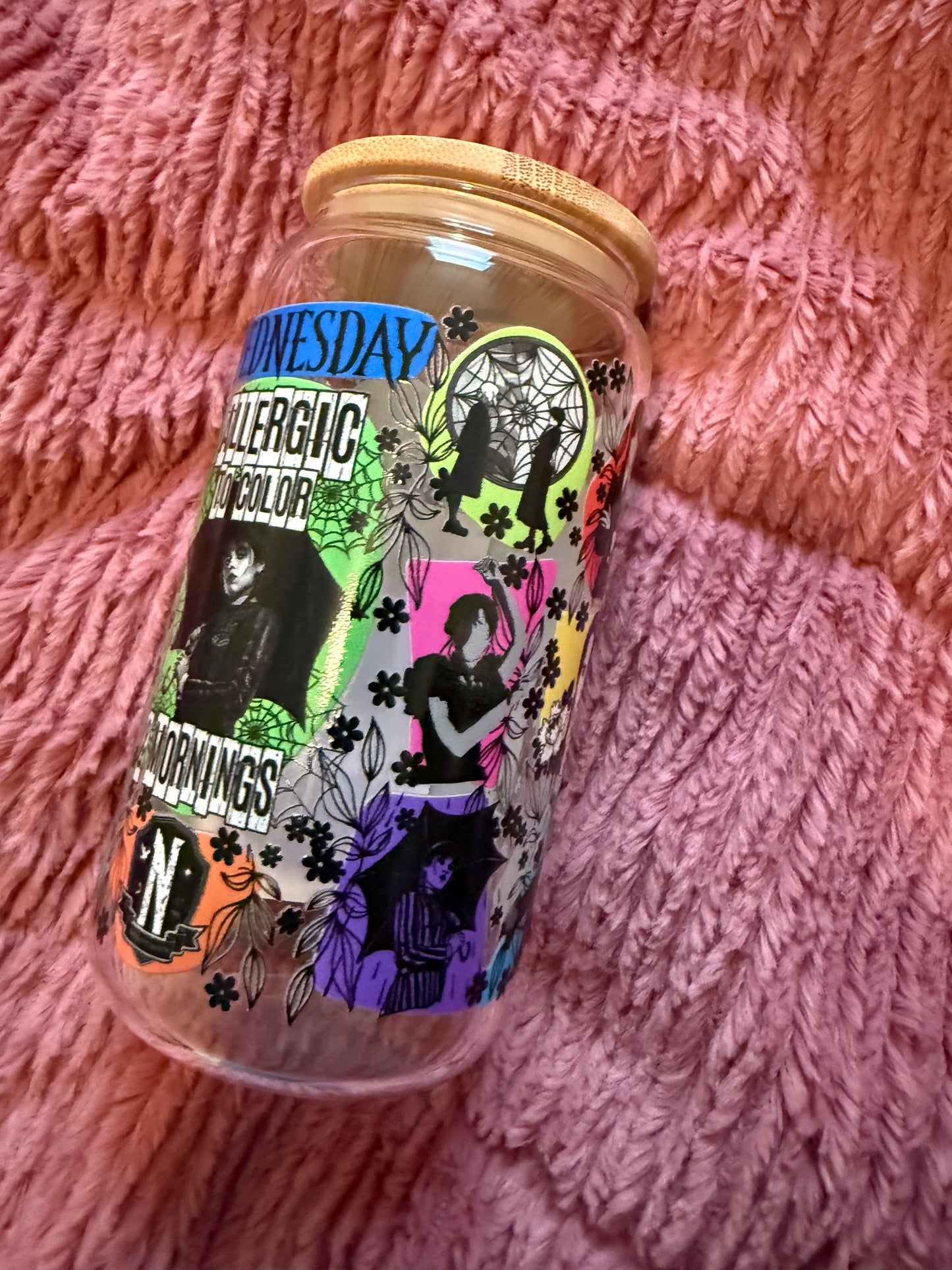 Wednesdays 16oz Glass Can
