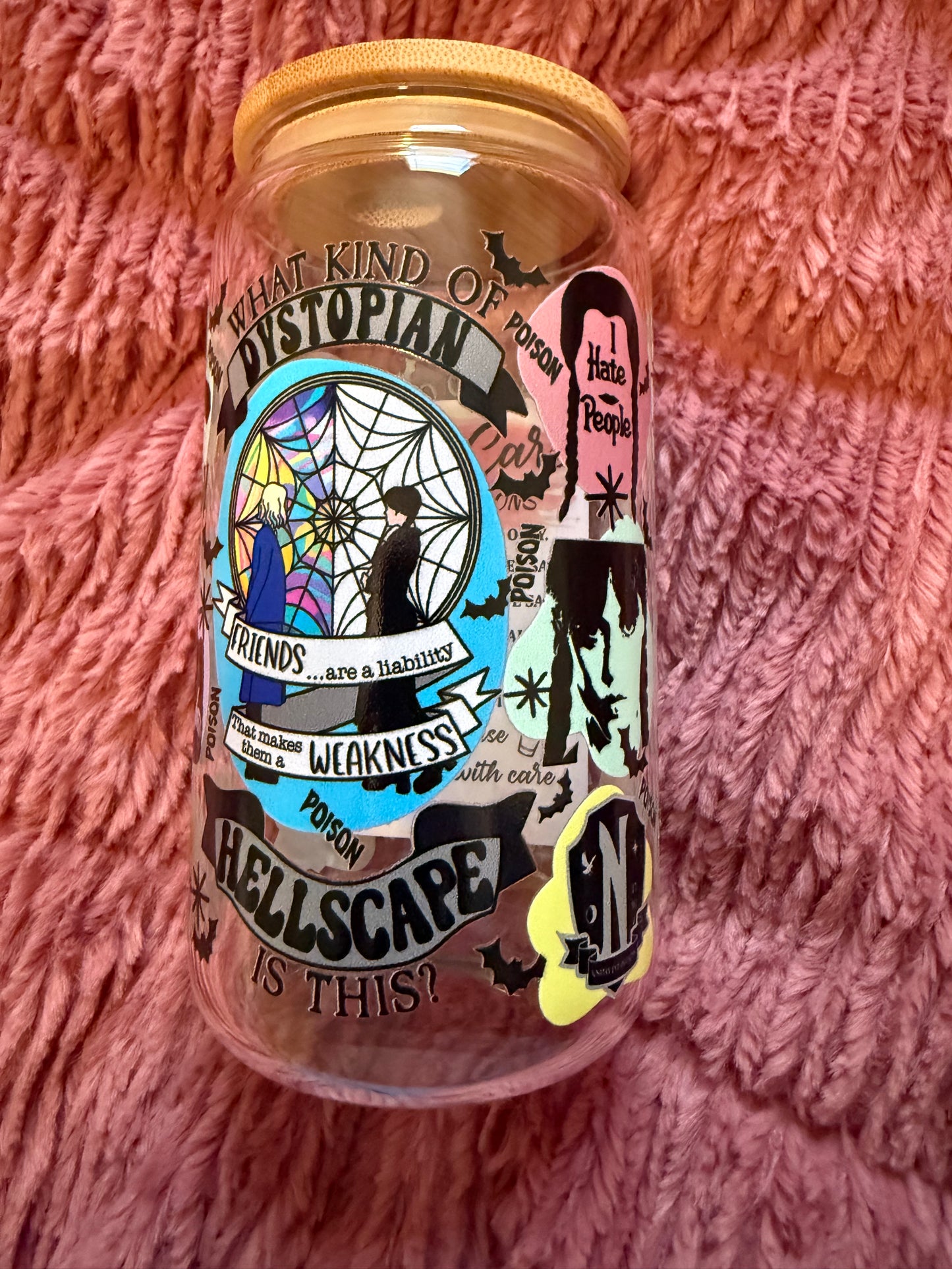 Wednesdays 16oz Glass Can