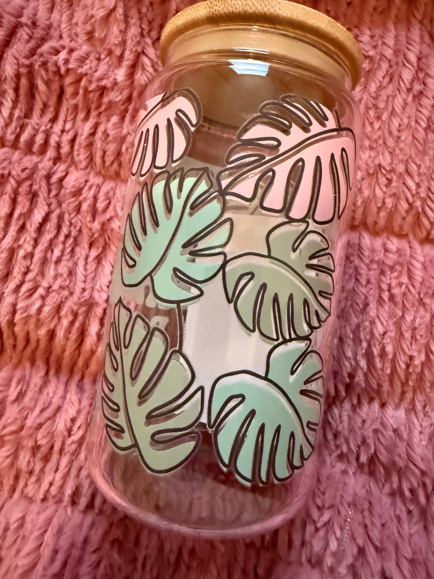 Wifey, Mama, Boss 16oz Glass Can