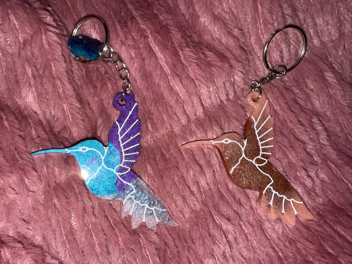 Hummingbird Keychain