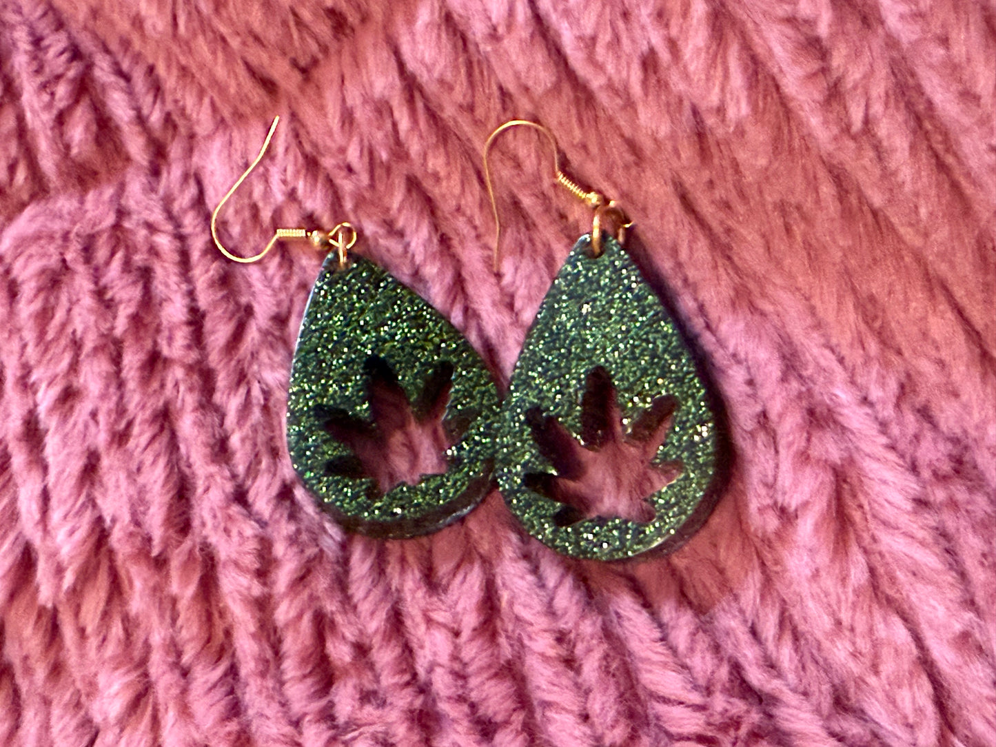 Plant Leaf Earrings