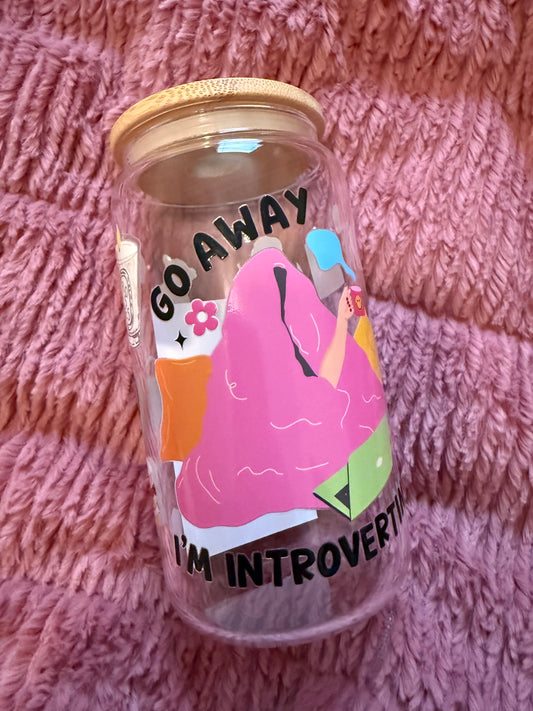 Introverting 16oz Glass Can