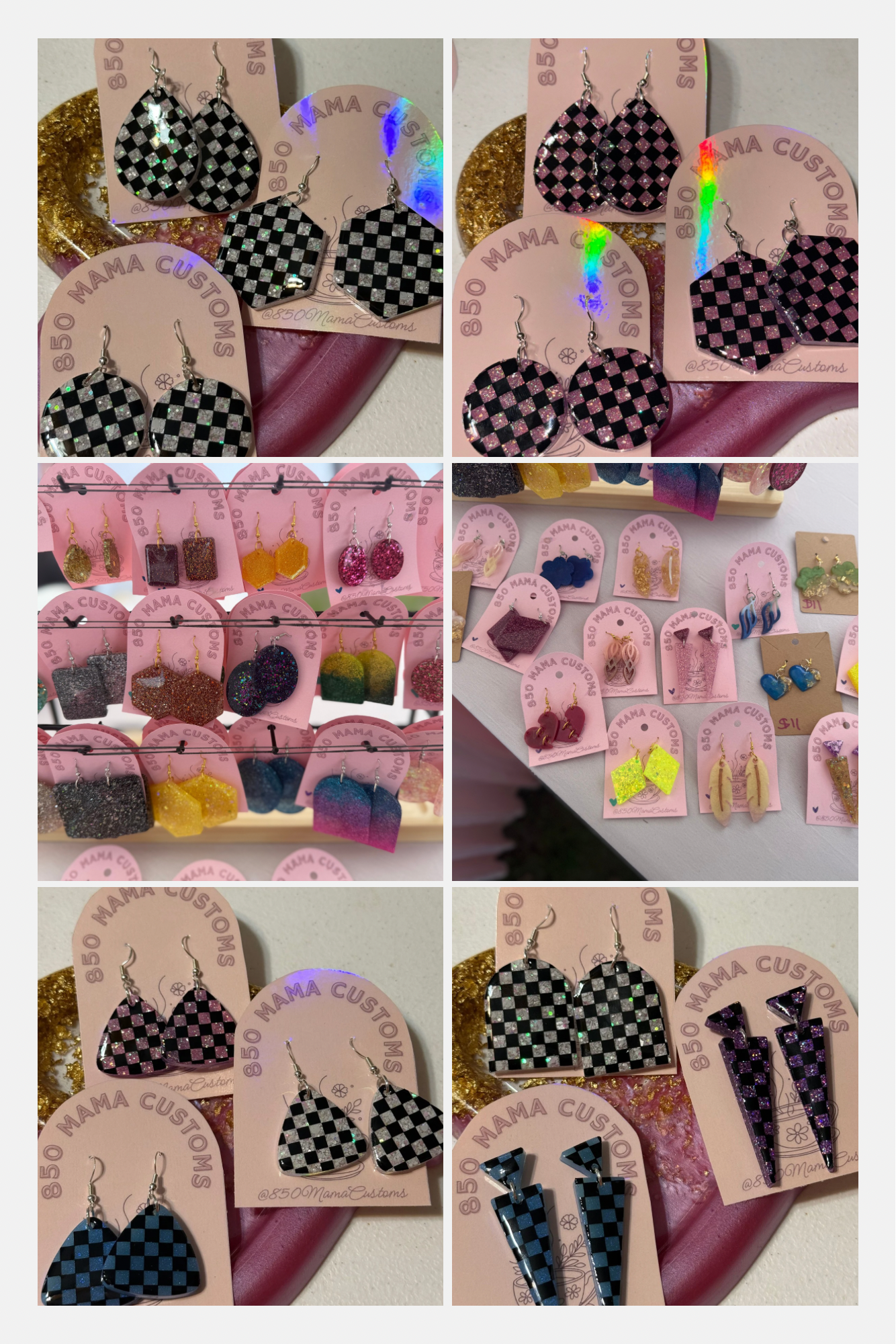 Geometric Earring Collection
